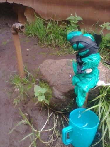 Identification of visible leaks during a CIS in Kericho Town - June 2015