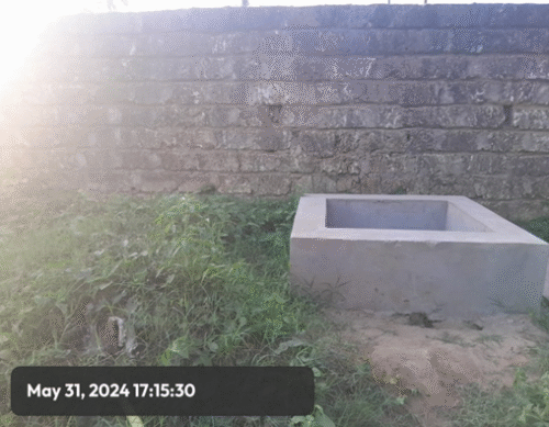 A completed Valve Chamber along Kikambala Pipeline, Kilifi on 31st May 2024 